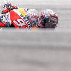 Márquez, en acción.-