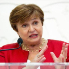 Kristalina Georgieva, la directora gerente del Fondo Monetario Internacional.-EFE