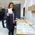 Votación de la cabeza de lista al Congreso por el PSOE de Valladolid y presidenta del PSCyL, Soraya Rodríguez-ICAL