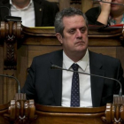 Joaquim Forn, en el Ayuntamiento de Barcelona.-FERRAN NADEU