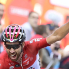 El ciclista belga Thomas de Gendt se impone en Gijón-AFP / JOSÉ JORDÁN