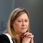 La consejera de Economía y Hacienda, Pilar del Olmo, comparece tras la reunión del Consejo de Gobierno-Ical