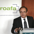 El hasta ahora El Director General de Ordenación Profesional, Javier Castrideza-Ical