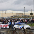 Manifestación de los trabajadores de Nissan en Ávila-Ical