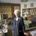 Eloísa García de Wattenberg en su domicilio, hace seis años.-ICAL