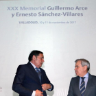 El consejero de Sanidad, Antonio María Sáez, participa en la inauguración del XXX Congreso de la Sociedad de Pediatría-RUBÉN CACHO / ICAL