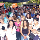Los vecinos de Zaratán abarrotan la plaza durante un acto de la fiesta del Corpus, en una imagen de archivo.-E. M.