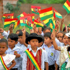 Niños participantes en uno de los programas de la ONG.-HOMBRES NUEVOS