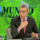 Bruno Arias durante ‘La Quinta Esquina’, programa emitido en La 8 Valladolid.-J. M. LOSTAU
