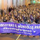 Manifestación por las calles de Valladolid por el Día de la Mujer.-PABLO REQUEJO