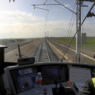 Recorrido de pruebas de la línea de AVE Valladolid-Palencia-León.-ICAL