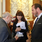 José Luis Bellido, Ana Redondo y Óscar Puente. E.M.