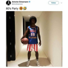 Fotografía de Antoine Griezmann que ha causado polémica en las redes.-INSTAGRAM DE GRIEZMANN