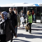 Refugiados procedentes de Grecia llegan a España en cumplimiento del programa de la Unión Europea de reubicación creado para hacer frente a las consecuencias humanitarias de la guerra de Siria-ICAL