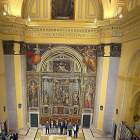 Presentación del nuevo estado de la iglesia de las Angustias.-ICAL