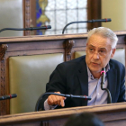 Jesús Presencio durante un pleno del Ayuntamiento.-ICAL