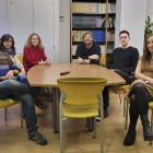 Equipo participante en el estudio en las instalaciones de la Universidad de Salamanca. EL MUNDO