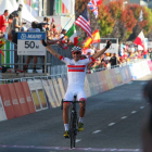 El ciclista noruego Sven Erik Bystrom, se proclama campeón del Mundo en ruta sub 23 en el Mundial de Ciclismo disputado en Ponferrada-Ical