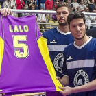 Jónatan Arranz, con la camiseta del CB Valladolid.-J. M. Lostau