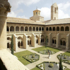 Claustro del Monasterio de Valbuena de Duero, sede permanente de la Fundación Las Edades del Hombre.-EL MUNDO