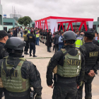 Exterior de una cárcel peruana, donde se encuentran presos españoles antes de ser trasladados a España.-FUNDACIÓN +34
