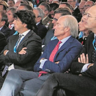 Los presidentes de Adif, Gonzalo Ferre, y de Renfe, Pablo Vázquez (d).-E.M