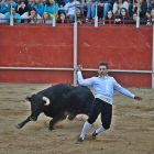 Concurso de Cortes en la plaza de toros en las fiestas de Santa Marina . - E. M.