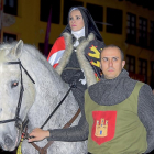 La Reina Juana I de Castilla llega a Tordesillas a lomos de un caballo, seguida de su cortejo real.-ALBERTO PONCELA / CIT TORDESILLAS