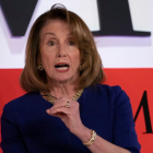 Nancy Pelosi, presidenta de la Cámara de Representantes de los EEUU.-AFP