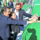 Juan Carlos Suárez-Quiñones, Óscar Puente y María Sánchez.-ICAL