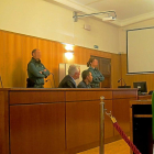 El acusado, junto a su letrado, durante la celebración del juicio.-EUROPA PRESS