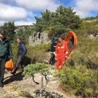 Imagen del rescate de la Guardia Civil y Bomberos.-EUROPA PRESS