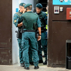 Agentes de la Guardia Civil en Barcelona-FERRAN NADEU