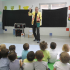 Luigi Ludus inaugura las XXII Jornadas Internacionales de Magia de Zamora con un espectáculo de magia para bebes en la Escuela Infantil Aldehuela-Ical