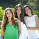 Las tres reinas de las fiestas, Raquel Sanz, Nuria Fernández y Elsa Vadillo.-El Mundo