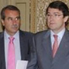 Agustín Sánchez de Vera y Alfonso Fenández Mañueco, en una imagen de archivo.-LA GACETA DE SALAMANCA
