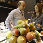 La consejera de Agricultura y Ganadería, Silvia Clemente, visita la Feria Fruit Attraction en Madrid-Ical