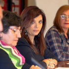 Arranz, Benito y Calderón durante la rueda de prensa de ayer.-ICAL