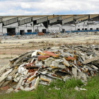 Imagen de archivo del deterioro de las instalaciones de Uralita en marzo de 2013-J.M.Lostau