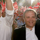 Pedro Sánchez y Antonio Miguel Carmona.-EFE