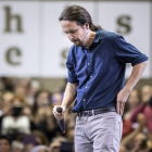 El candidato de Unidas Podemos a la presidencia del Gobierno, Pablo Iglesias.-MIGUEL LORENZO