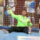 Javi Díaz, portero del Recoletas Atlético Valadolid-MIGUEL ÁNGEL SANTOS