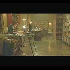 Escena de ‘Best Seller’, cinta rodada en la biblioteca del Palacio del Almirante de Medina del Campo.-S.C.M.
