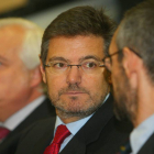 El ministro de Justicia, Rafael Catalá (C), inaugura la reforma de los juzgados de Ponferrada-Ical