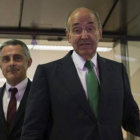 Los abogados de la infanta, Jesús Silva y Miquel Roca.-Foto:   EFE / ALEJANDRO GARCÍA