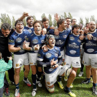 Los jugadores del VRACcelebran la victoria en la Copa Ibérica-P. REQUEJO