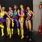 Mario Vaquerizo junto al resto de modelos con bañadores de Sardá y cintas de Pablo y Mayaya.-R.G.: SERGIO PÉREZ