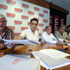 El secretario general de CCOO Castilla y León, Vicente Andrés, presenta los Acuerdos con sindicalistas latinoamericanos sobre el Diálogo Social-Miriam Chacón / ICAL