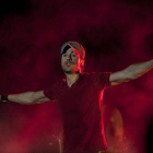 Enrique Iglesias, durante el concierto en Marbella, el día 13.-Foto:   AFP / JORGE GUERRERO