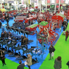 Exposición de maquinaria en 'Agraria' en la Feria de Valladolid-J.M.Lostau